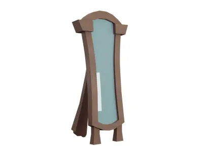 Stylized House Prop Package Low-poly 3D model