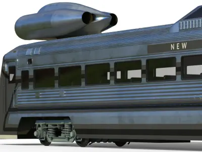 M-497 Black Beetle 3D model