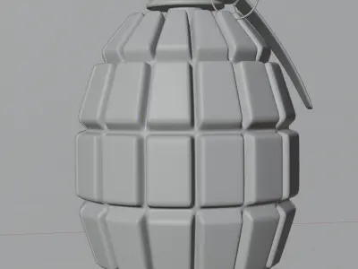 Hand Grenade  Free 3D model