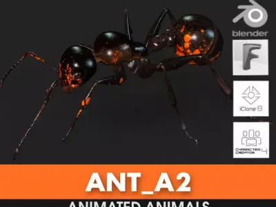 Ant-A2 3D model