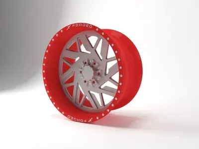 car wheel Free 3D model