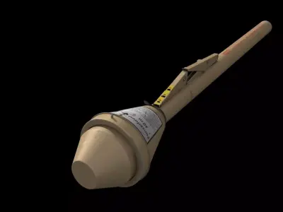 Panzerfaust 60 3D model