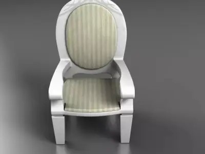 Dolls pushchair 3D model