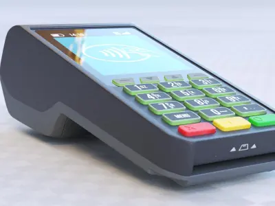 POS Payment terminal(1) 3D model