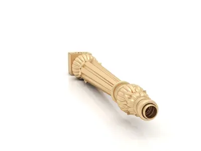 Decorative Column 8 Free 3D model