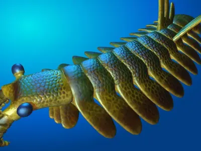 Anomalocaris 3D model