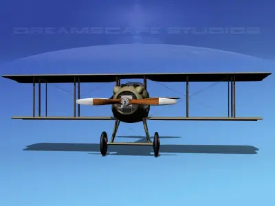 SPAD SXIII V09 France 3D model