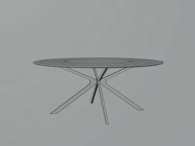 Free kitchen table Free 3D model
