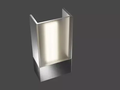 Outdoor lamp wall mount Free low-poly 3D model