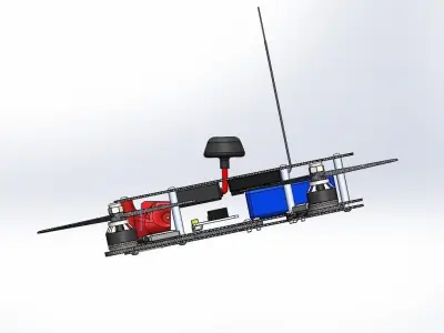Quad Forward 3D model