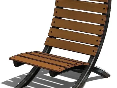 Furniture Design Beach Chair Free 3D model