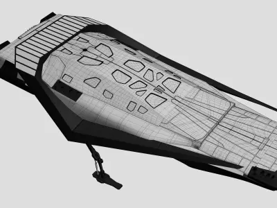 Ranger from Interstellar movie Low-poly 3D model