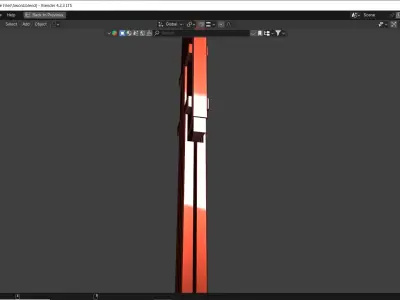 Battle Sword Free 3D model