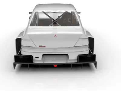 Mitsubishi Lancer Evolution Free 3D model