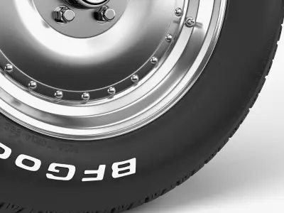 BFGoodrich Auto Drag Combo 3D model