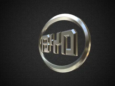 byd logo 3D model