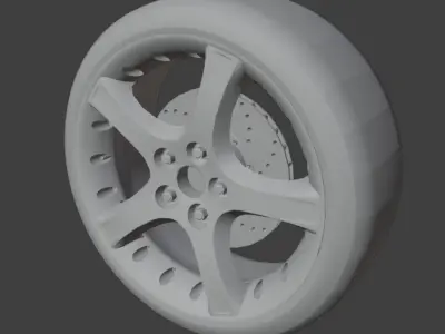 x-type proteus rims 3D model
