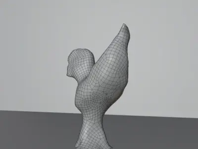 COCK animal Free 3D model