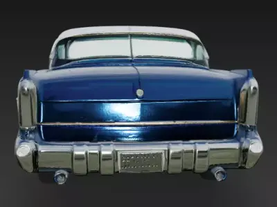 Buick Special 2 Door Sedan 1957 3D model 3D model