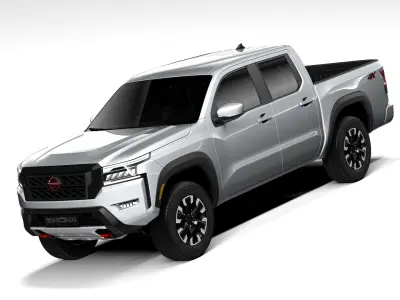 Nissan Frontier 2022 3D model get