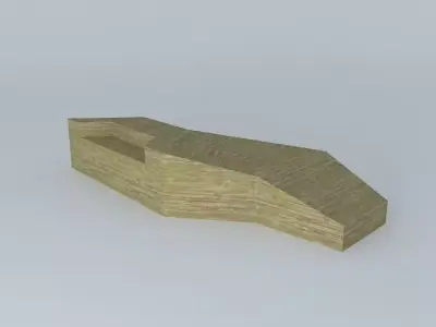 Irregular shaped counter Free 3D model