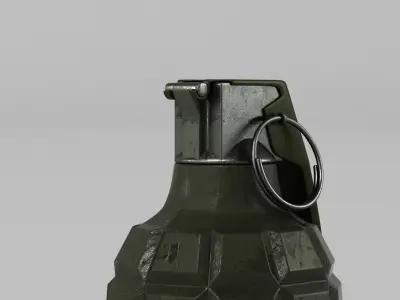Hand Grenade 2 3D model