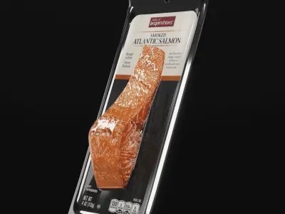 Smoked Salmon 2 3D model