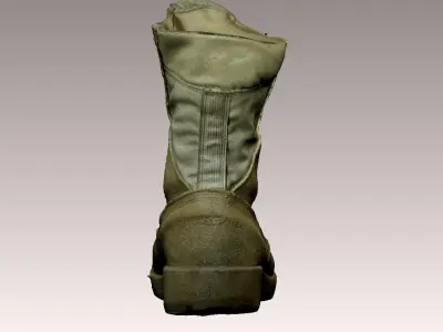 US ARMY combat boot Belleville 3D model