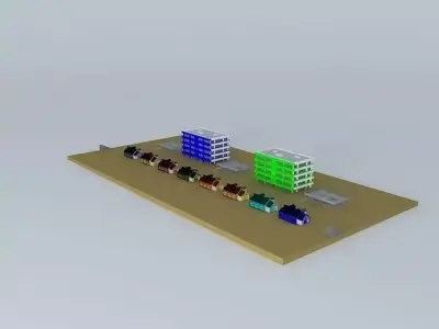 Crowne Springs Part 5 Leanger St. H. Free 3D model