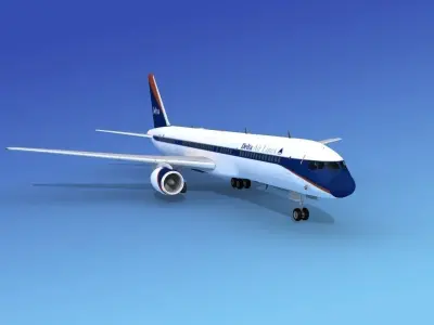 Boeing 757-200 Delta 3 3D model