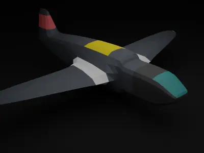 Skyward Majesty The Elevation of 3D Aircraft Excellence 3D model