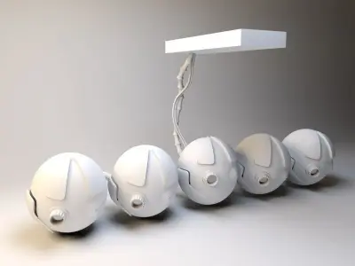 DRONES STATION 3D model