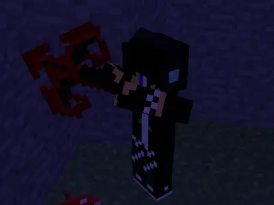 Sword and Pickaxe of Minecraft Free 3D model