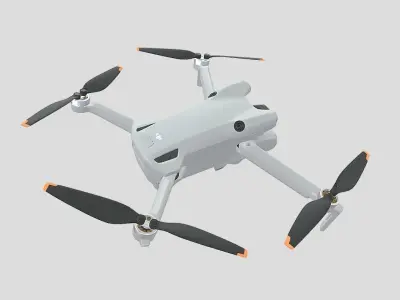DJI Mini 4 Pro Drone 3D model