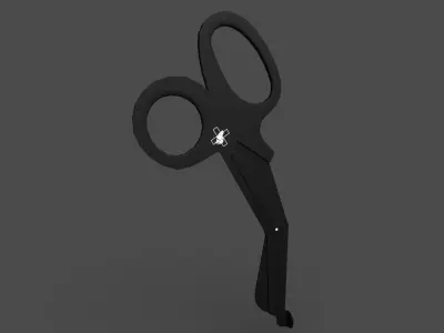 Spiritus Systems Trauma Shears Free low-poly 3D model