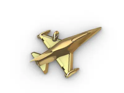 dije- colgante jet -v- 3D print model