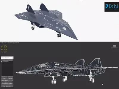 Lockheed SR-72 Darkstar 3D model