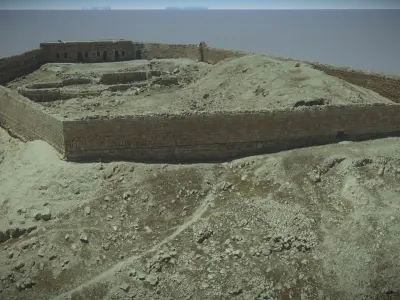 Mount of Temptation 3D model