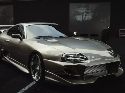 Veilside C-II Body Kit 3D model