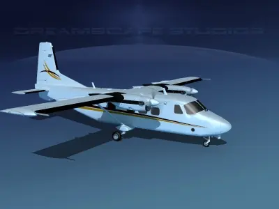 Harbin Y-12 II V05 3D model