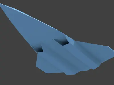  MAVERICK sr-72 darkstar 3D print model