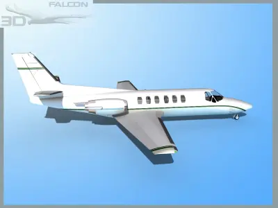 Falcon3D Citation V C560 F03 3D model