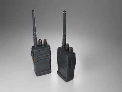 Baofeng BF-888S Plus Walkie Talkie HT Radio Unit Free 3D model