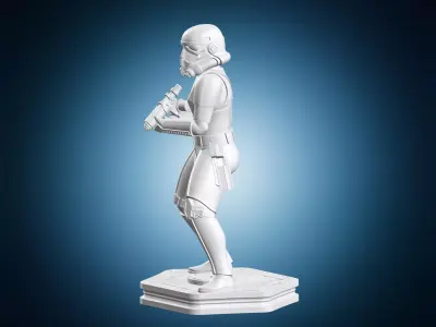 Stormtrooper Action Figure 3D print model