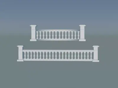 3D Balustrade 3D print model