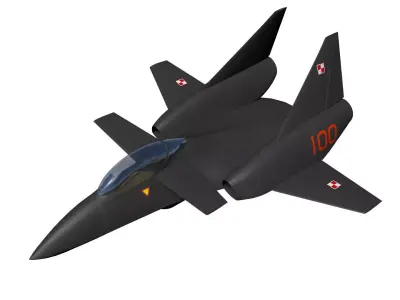 pzl230F Skorpion 3D model