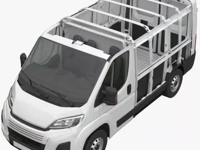 L1H1 Global commercial van  3D model