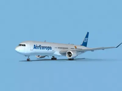Boeing 767-400 Air Europa 3D model