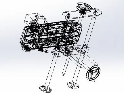 Fine-tuning conveyor 3D model