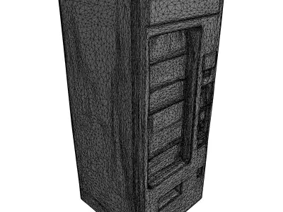 Modern Snack Vending Machine PBR Low-poly 3D model